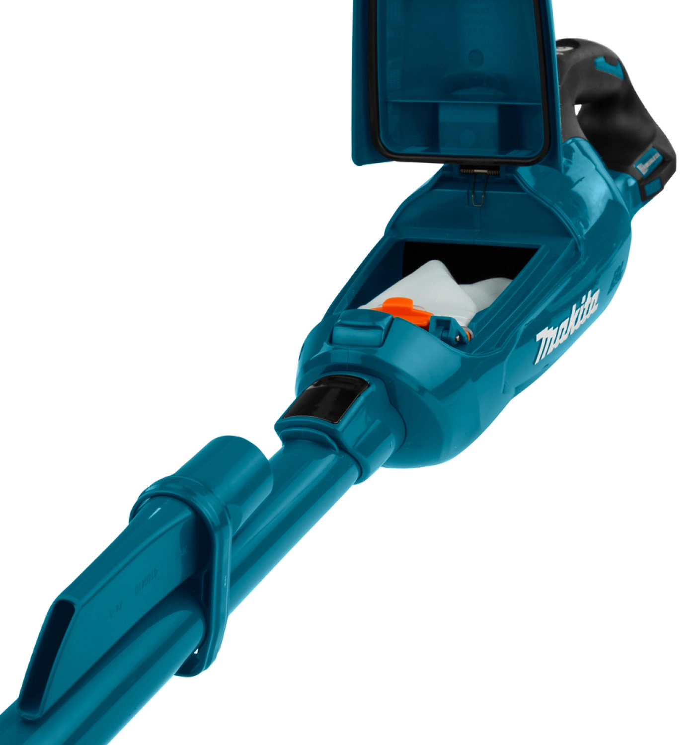 Makita DCL282FRT 18V Li-Ion accu steelstofzuiger blauw set (1x 5,0Ah) - 0,5L - koolborstelloos-image