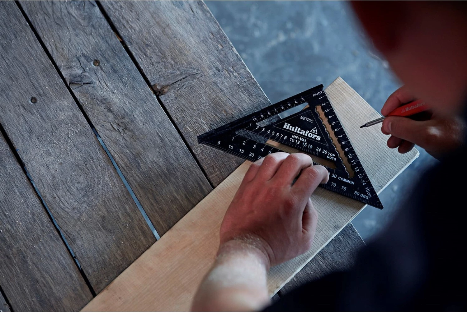 Hultafors 257030 MMRS Équerre à chevron- 11cm-image