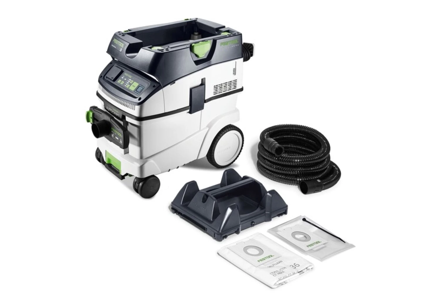 Festool CTM 36 EI AC-PLANEX Bouwstofzuiger - 1200W - klasse M - 36L-image