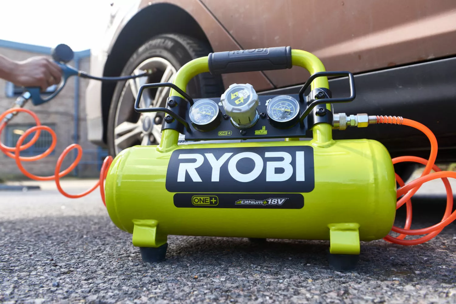 Ryobi R18AC-0 18V Li-Ion accu compressor body - 120bar-image