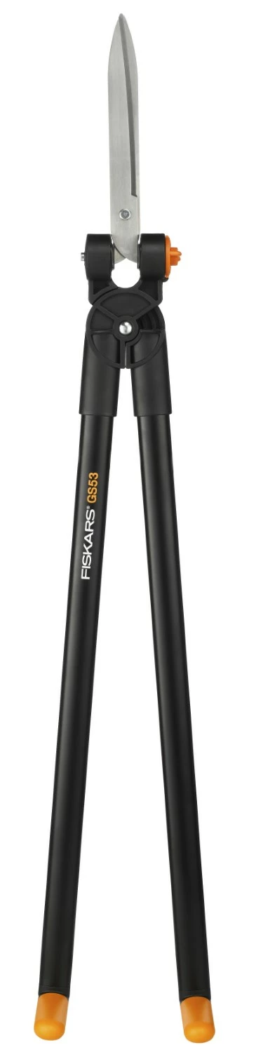 Fiskars - Cisaille à levier multifonctions pour haies & gazon - 2,5 m - PowerLever - GS53-image