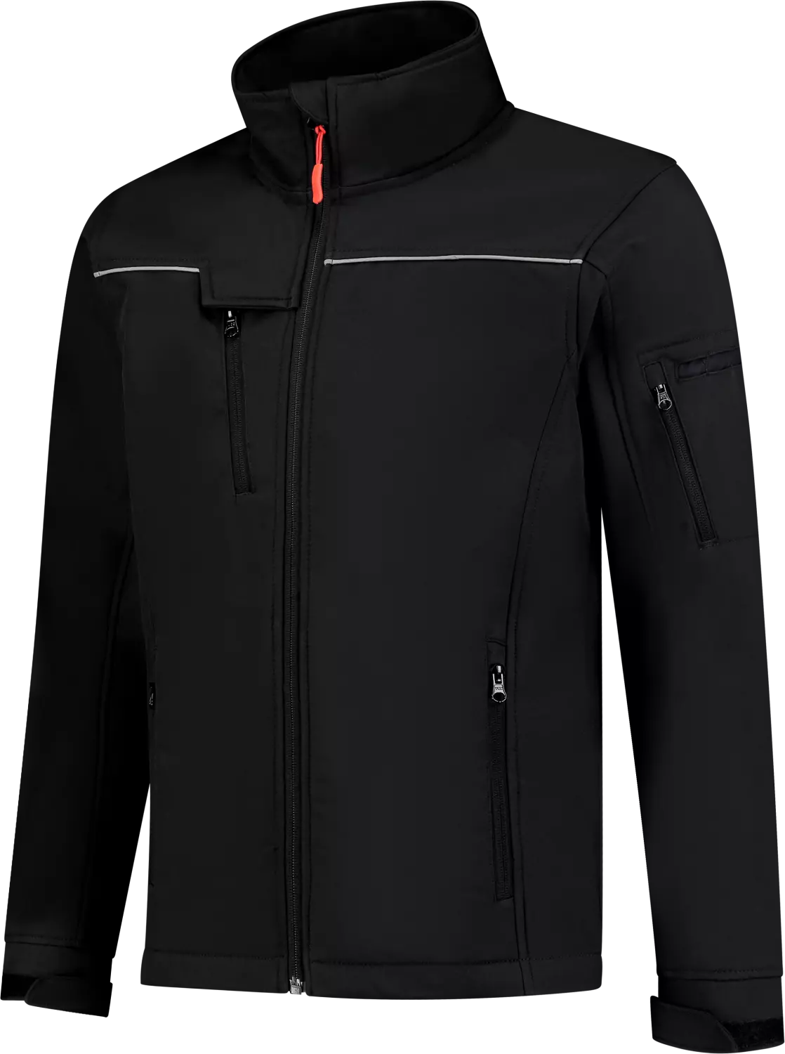 Workman 2526 Softshell Jacket - Zwart - M-image