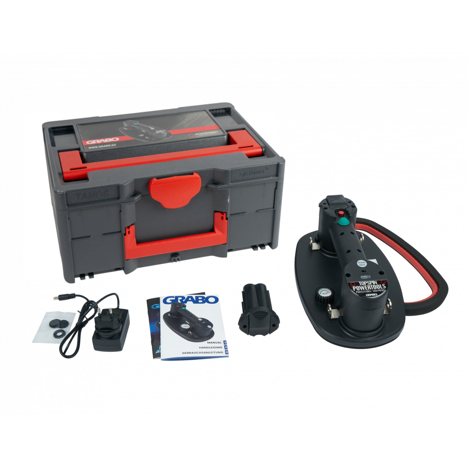 Grabo Plus - Ventouse électro-portative dans valise Systainer - 120 kg-image