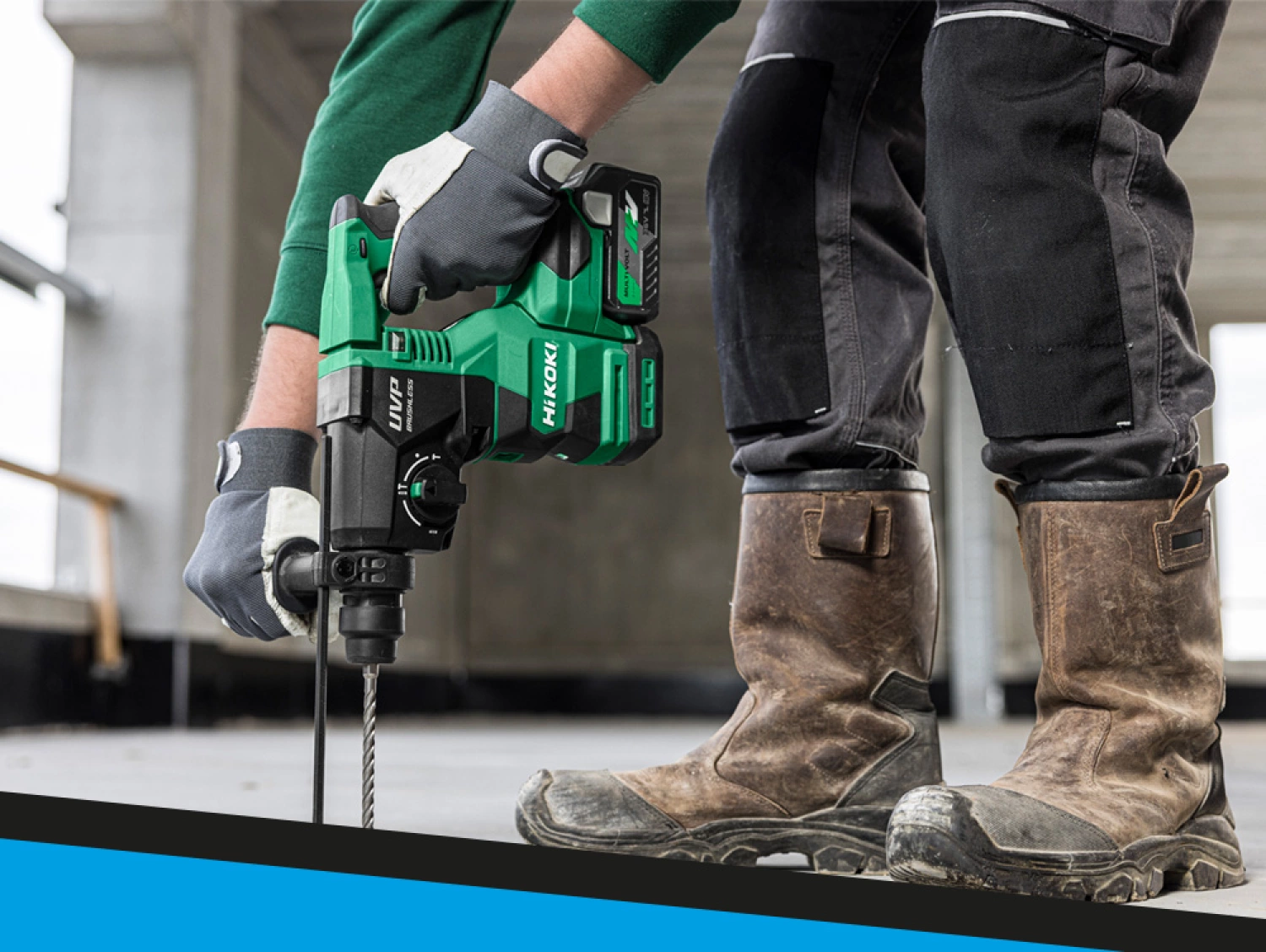 HiKOKI DH3628DAW2Z Marteau perforateur Machine seul en HSC 36V Batterie 3J SDS-Plus-image