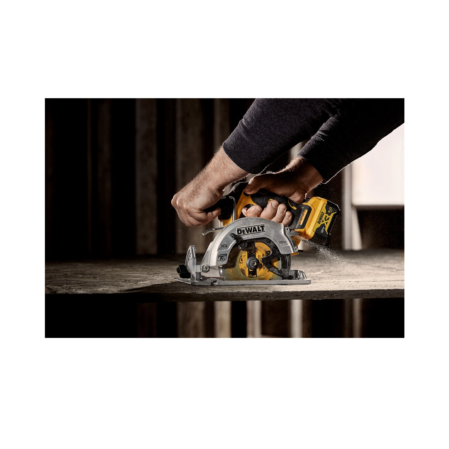 DeWALT DCS512N Corps de scie circulaire sans fil 12 V Li-ion - 140 mm-image