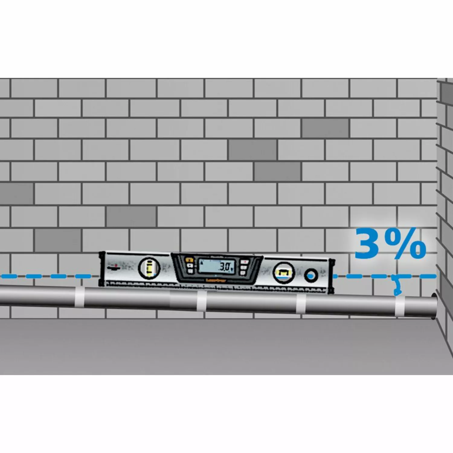 Laserliner DigiLevel Pro 40 Digitale elektronische waterpas - 400mm - Bluetooth-image