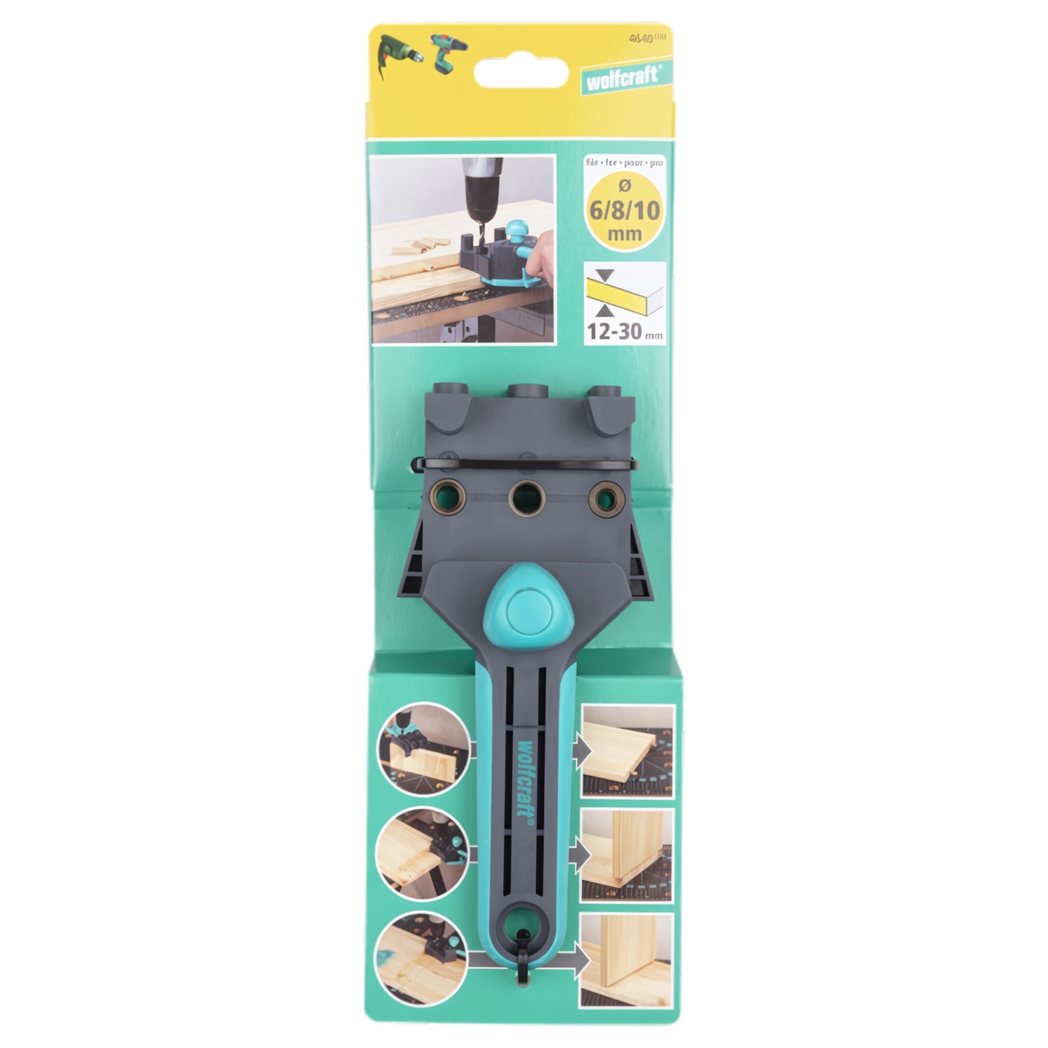 Wolfcraft 4640000 Deuvelverbinder - 6/8/10mm-image