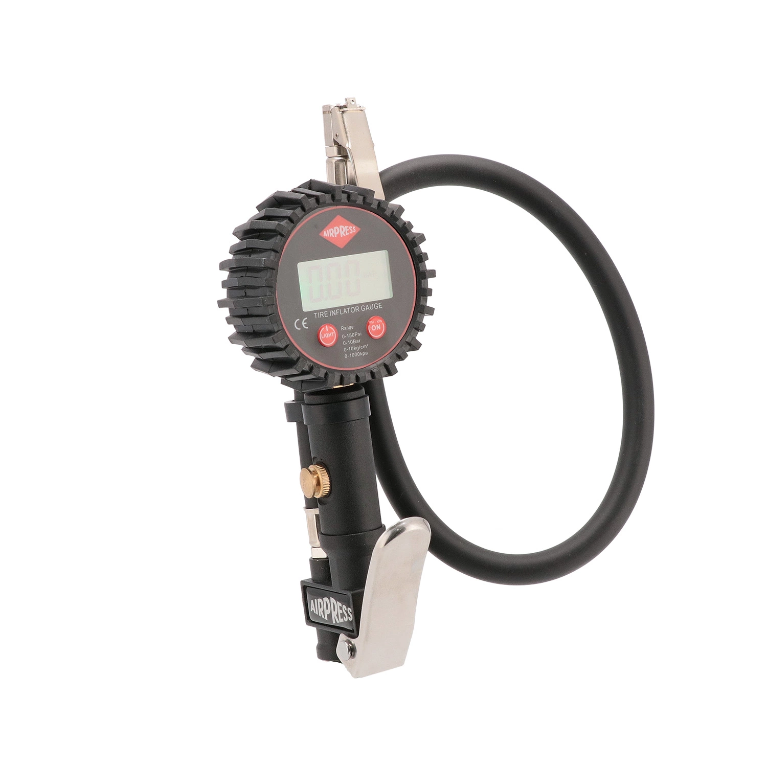 Airpress Pompe à pneus numérique - 10 bars - 60 cm-image