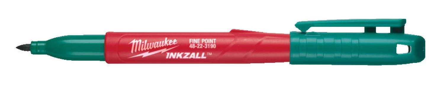 Milwaukee 4932492127 INKZALL™ Marqueur - Fin - Vert - 1.0 mm-image