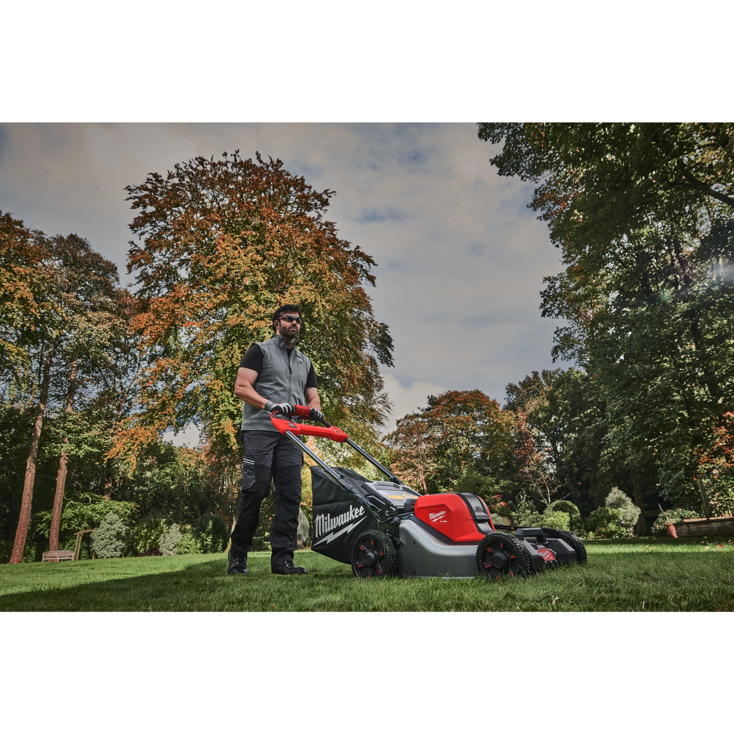 Milwaukee M18 F2LM46-0 grasmaaier (2x18v) - 46cm-image