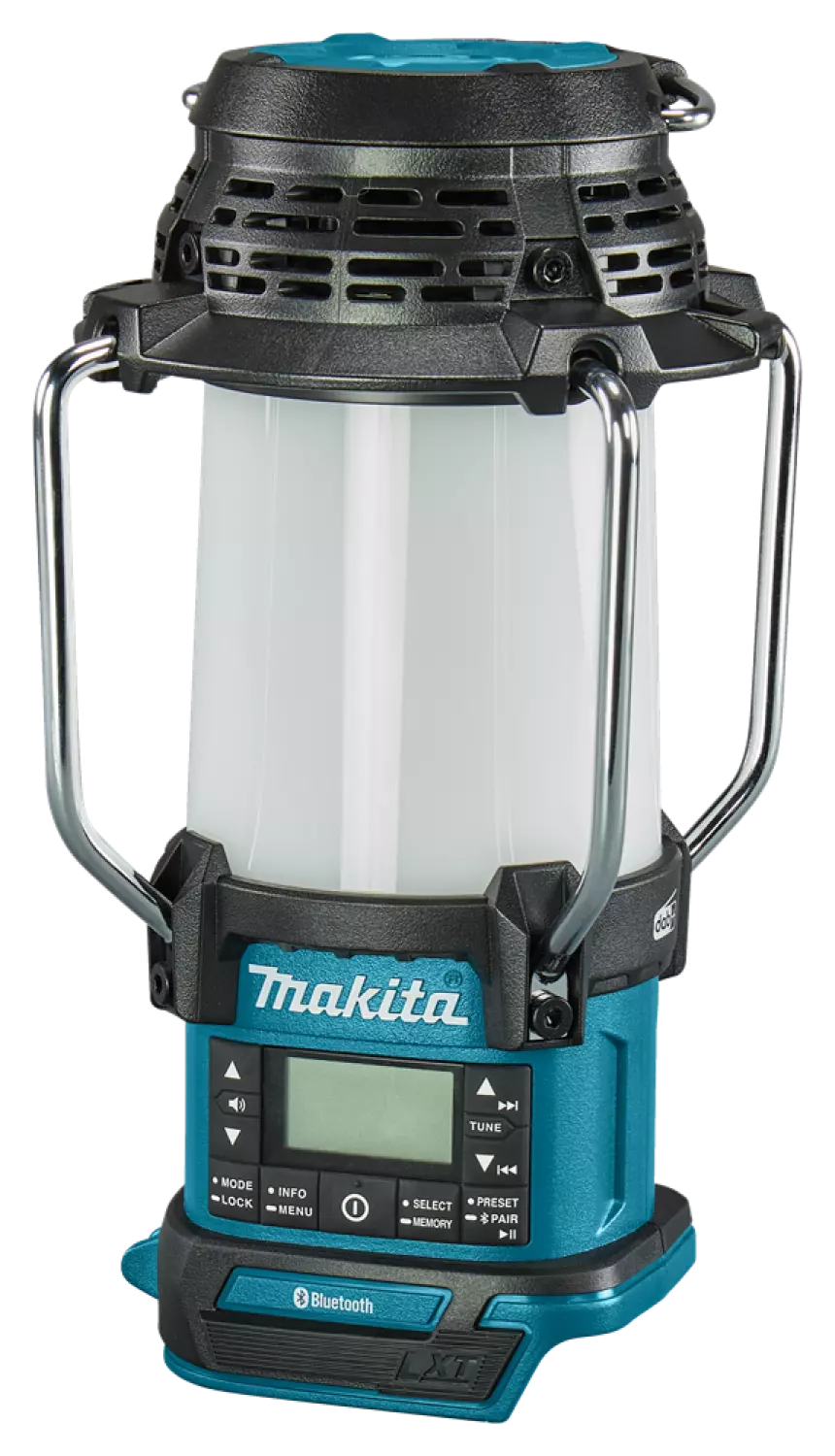 Makita DMR056 Lampe de camping sans-fil - LXT 14,4-18V Li-ion - avec radio et Bluetooth - Machine seule-image