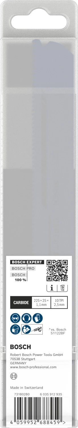 Bosch EXPERT S1155HHC Medium-Thick Tough reciprozaagblad - 175mm - metaal (10st)-image