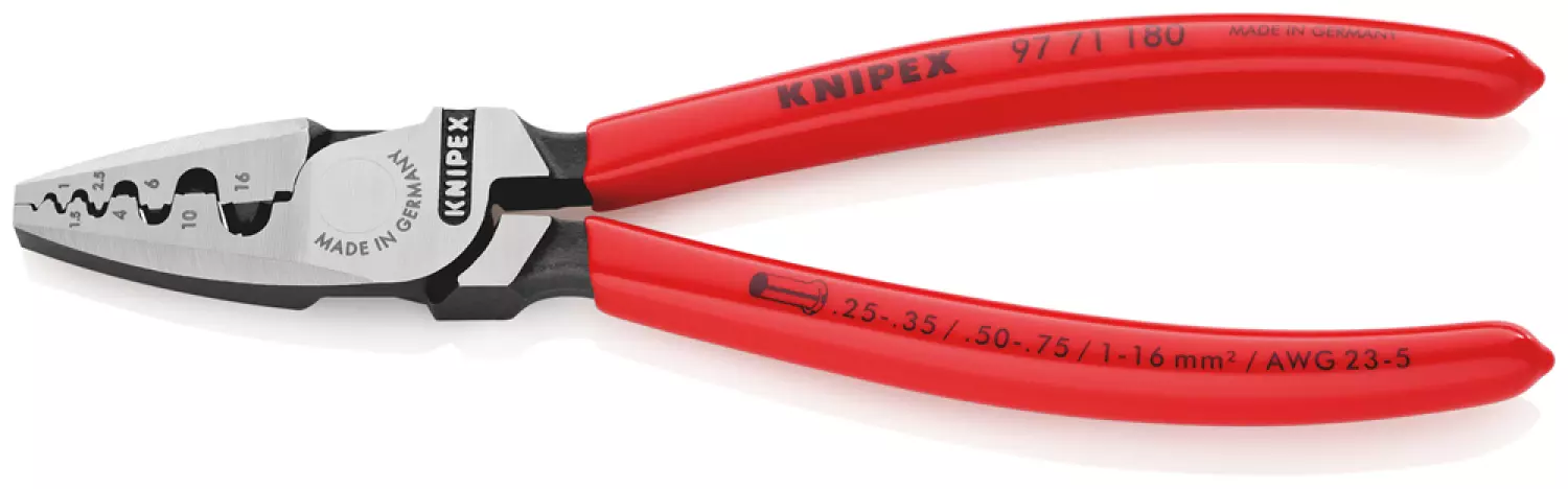 Knipex 9771180 Adereindhulstang - 180mm-image