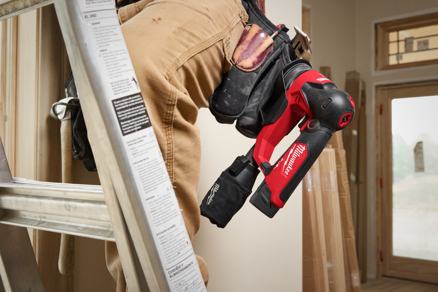 Milwaukee M12 FSDR75-0B 12V Li-ion ponceuse excentrique sans fil - Corps uniquement - 75mm-image