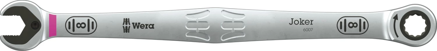 Wera 05020350001 6007 Joker Steek-/ringratelsleutel SB - extra lang - 8 x 180mm-image