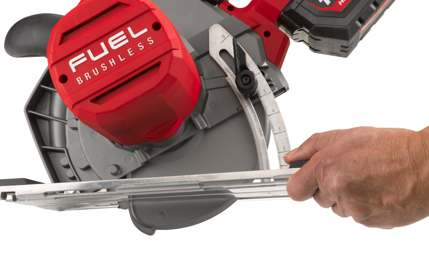 Milwaukee M18 FMCS66-121C 18V Li-ion accu cirkelzaagmachine set (2x 8.0Ah accu) in koffer - 203mm-image