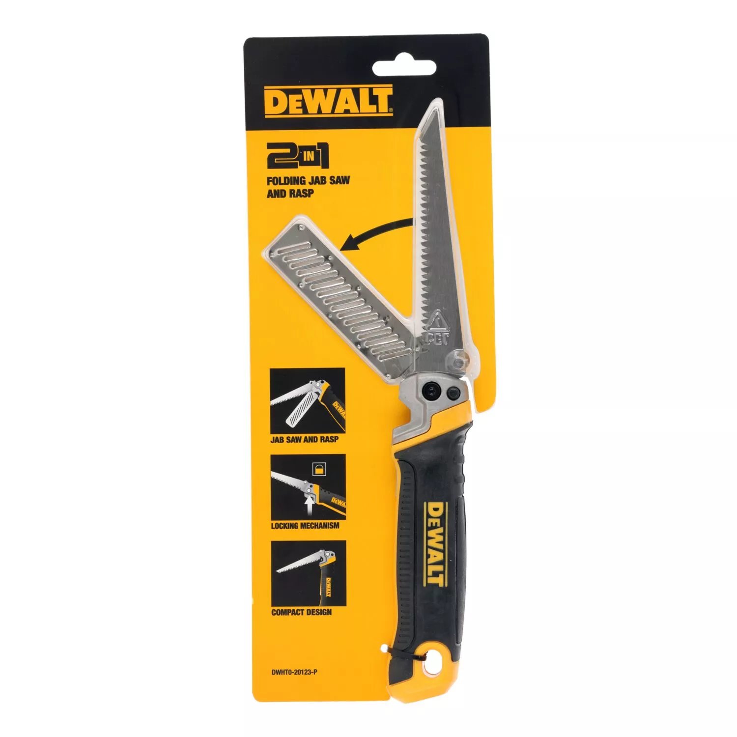 DeWALT DWHT0-20123 Schrobzaag - 130mm - 8 TPI - vouwbaar-image