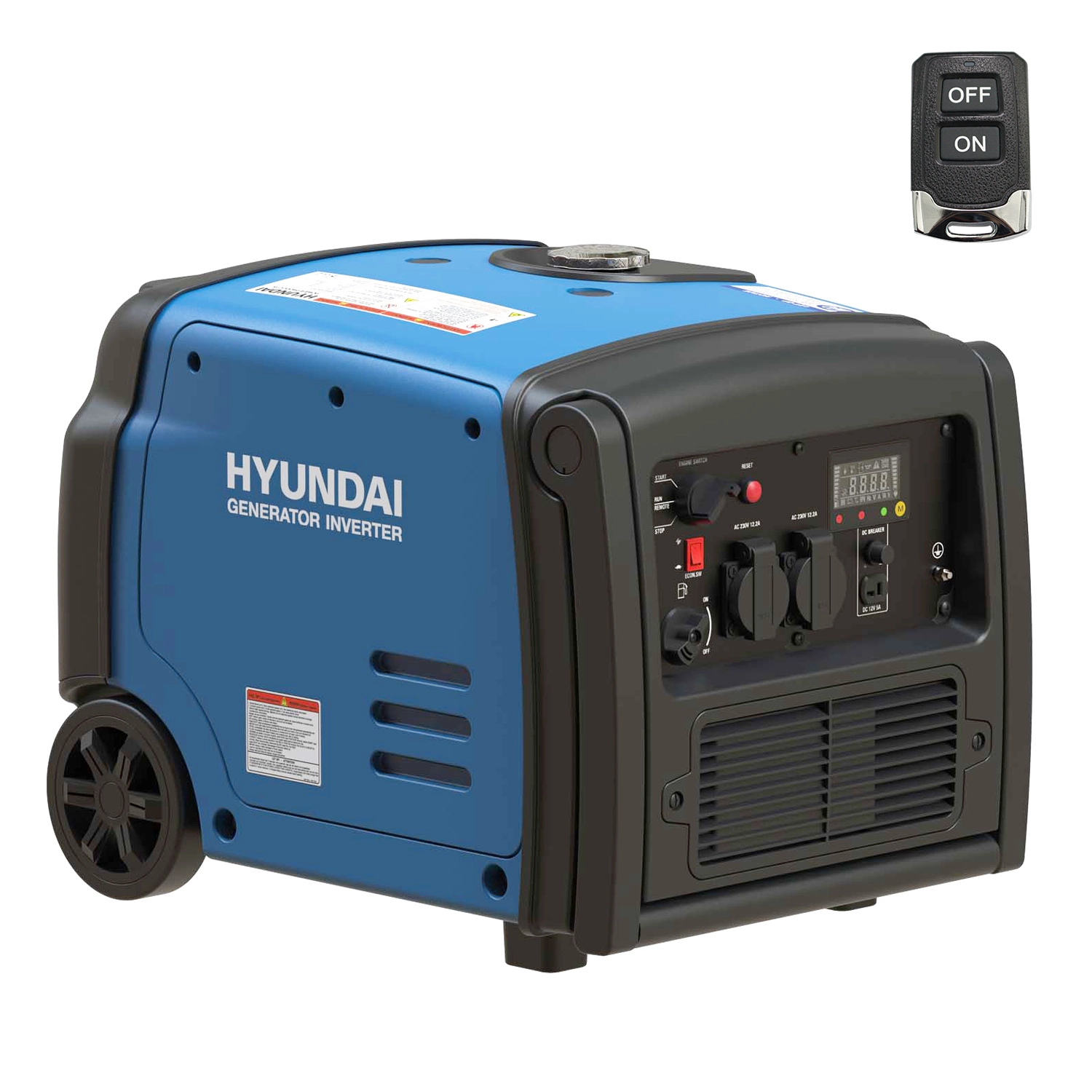 Hyundai HY3200SEi Benzine generator / inverter aggregaat - 3200W-image