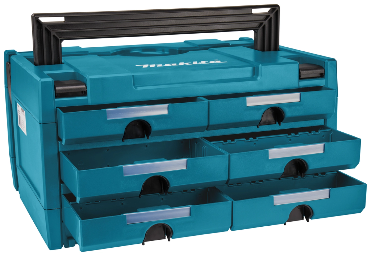 Makita P -84333 Makstor Coffret de transport nr. 3-6 - 395 x 295 x 215 mm - 6 tiroirs-image