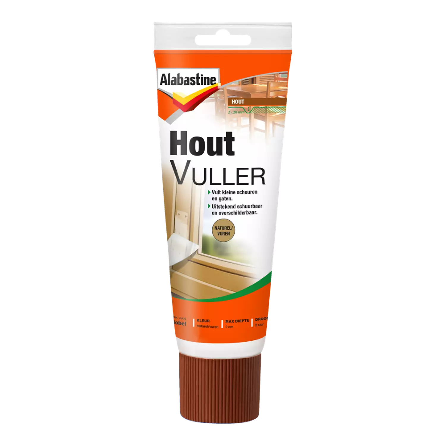 Alabastine Remplissage de bois - Pâte - Naturel/Épicéa - 330gr-image