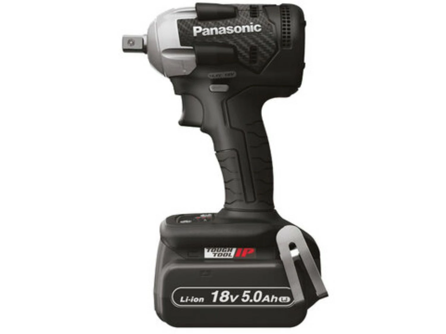 Panasonic EY75A8XT 14.4-18V Li-Ion Accu slagmoersleutel body in T-Loc - 205Nm - 1/2" - koolborstelloos-image