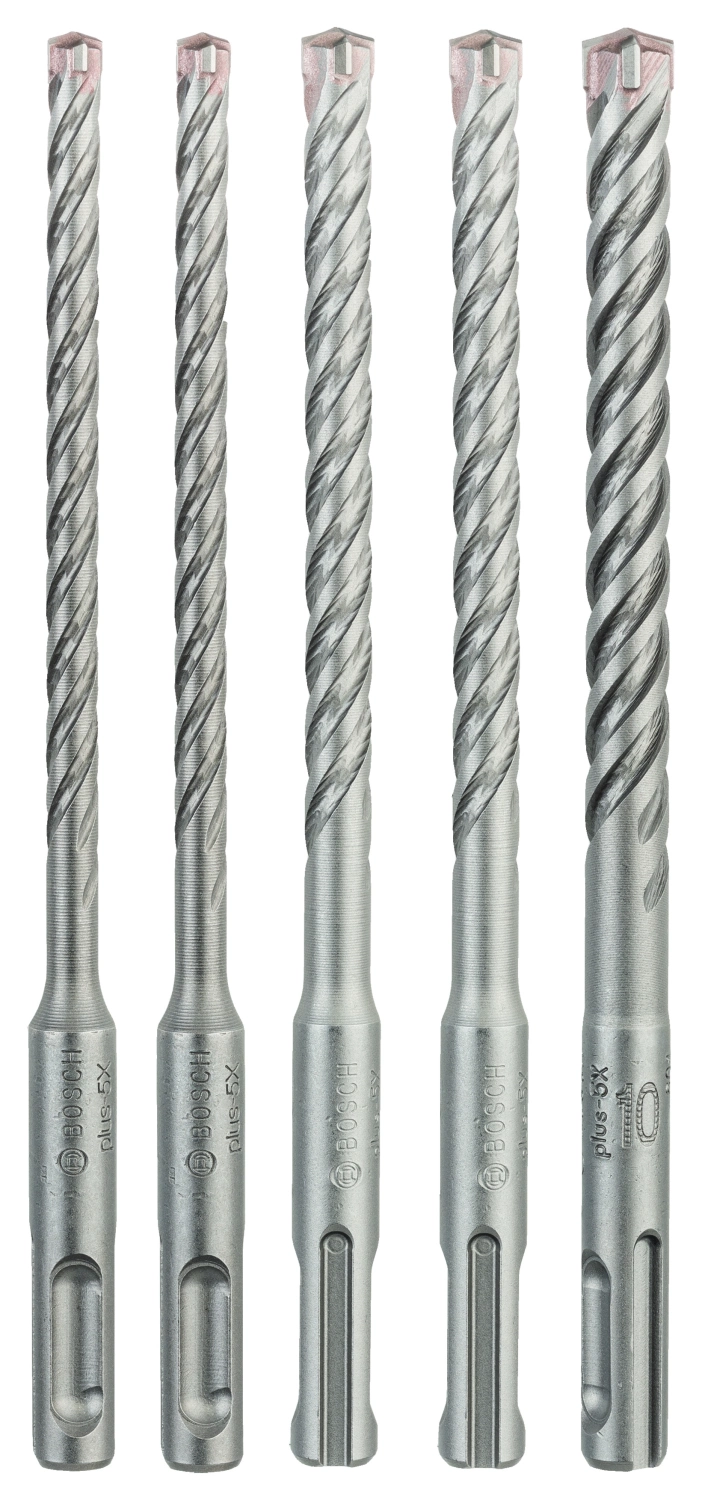 Bosch 2608833911 Jeu de forets SDS plus-5X PRO - 6/6/8/8/10 mm (5 pièces)-image