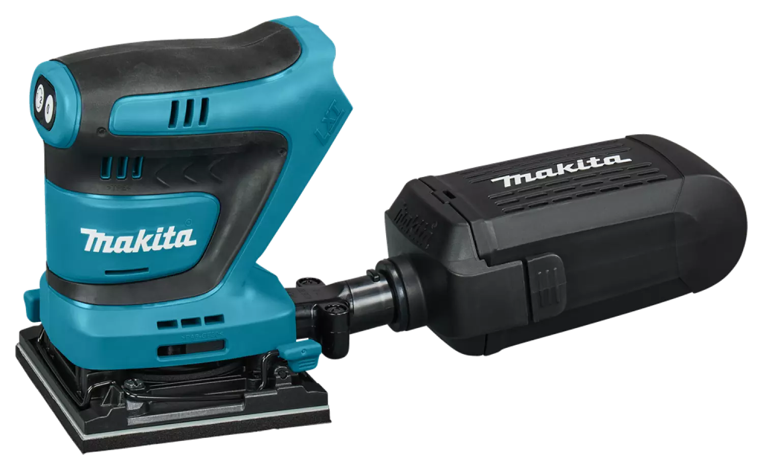 Makita DBO480Z LXT 18V Li-ion Accu Handpalm vlakschuurmachine body-image