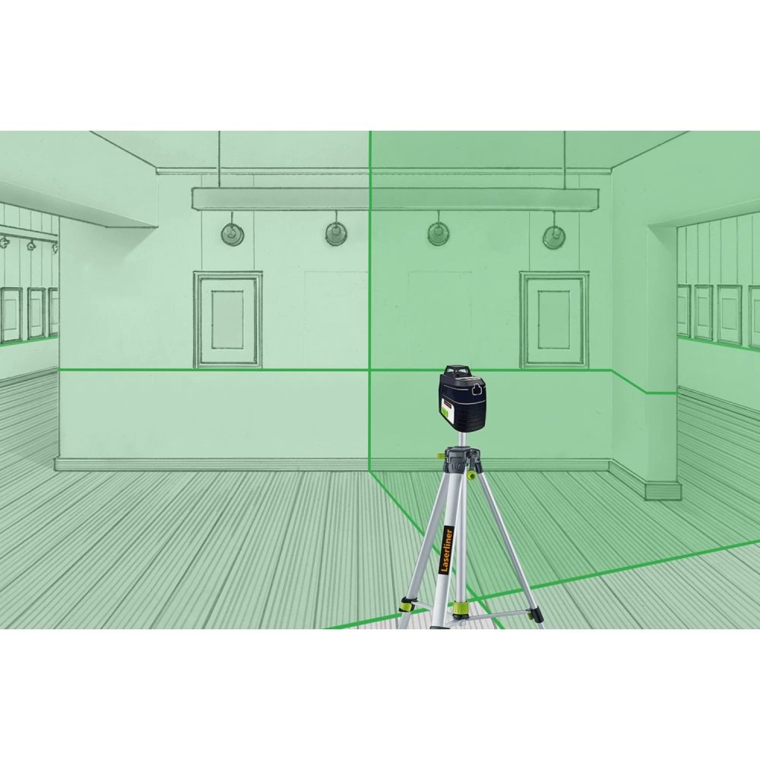 Laserliner PocketPlane-Laser 3G avec mallette et trépied-image