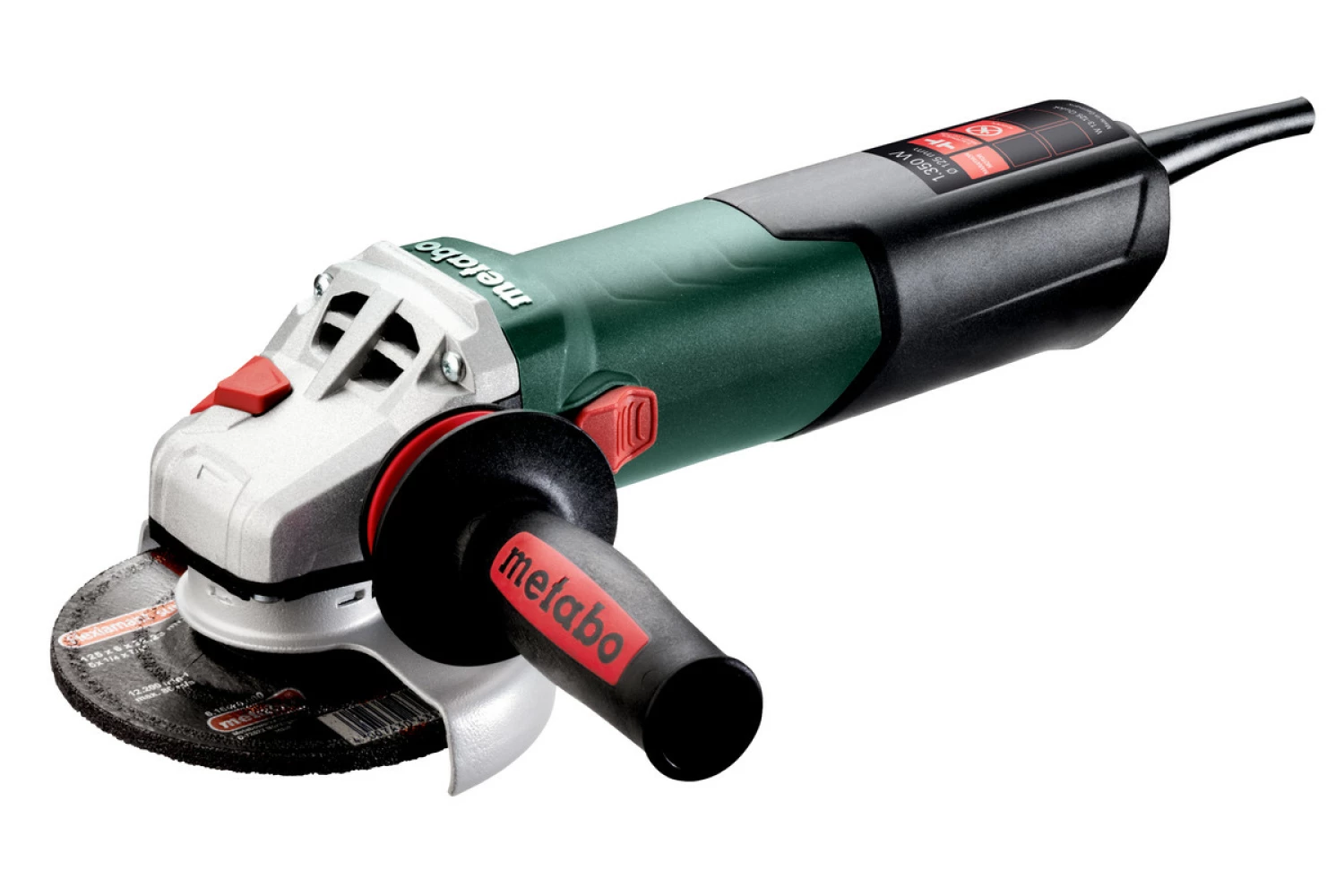 Metabo W 13-125 Quick Haakse slijper - 1350W - 125mm - 3,4Nm-image