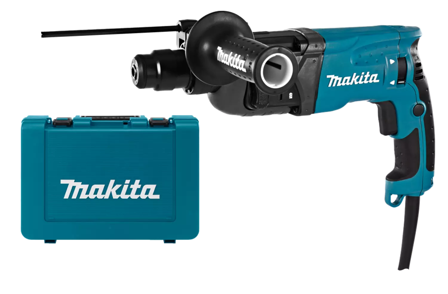 Makita HR2460 SDS-plus boorhamer in koffer - 780W - 2.4J-image