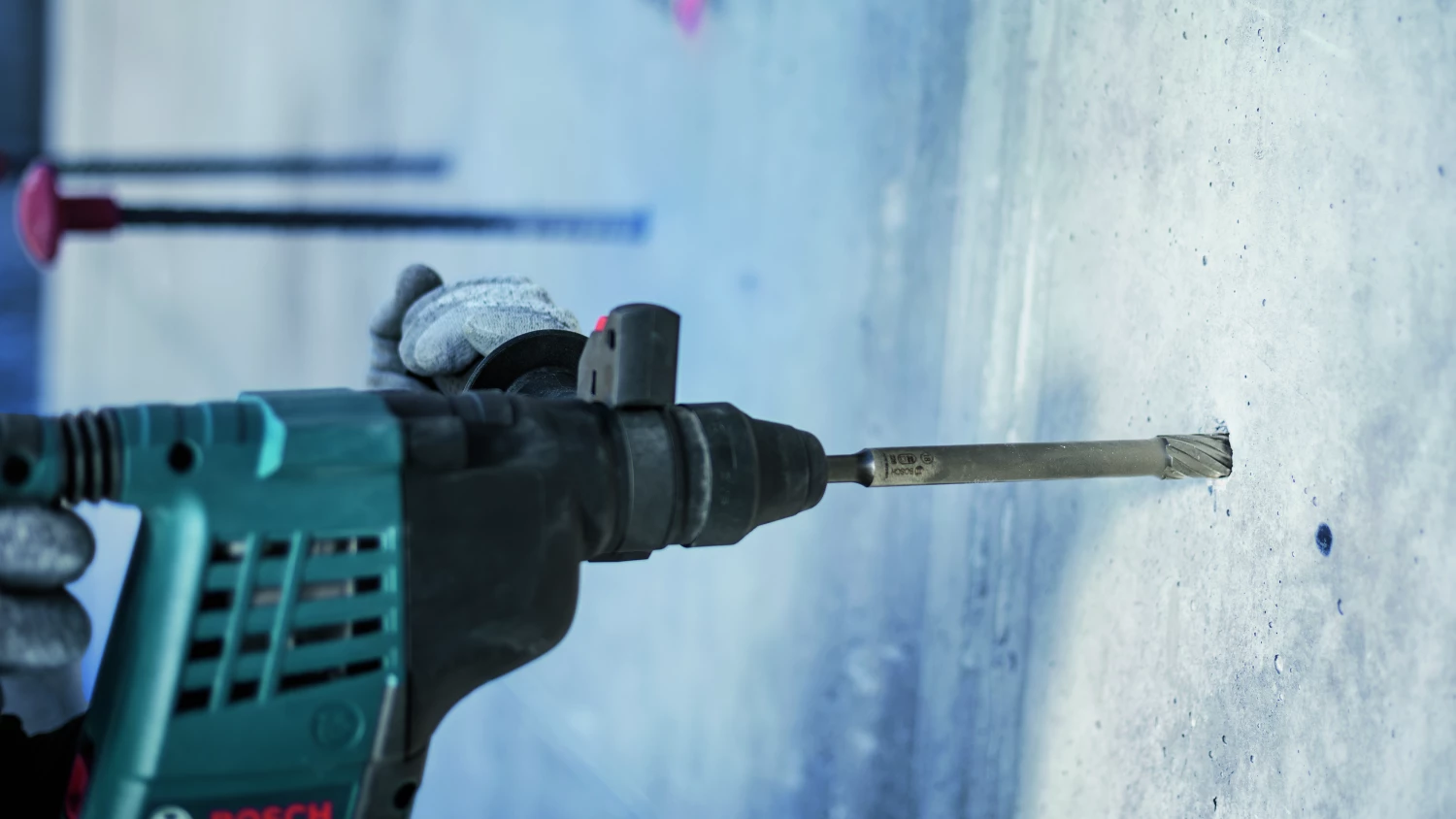 Bosch 2608587100 - Rebar Cutter à quatre taillants, SDS-Plus-9, 32 x 120 x 300 mm-image