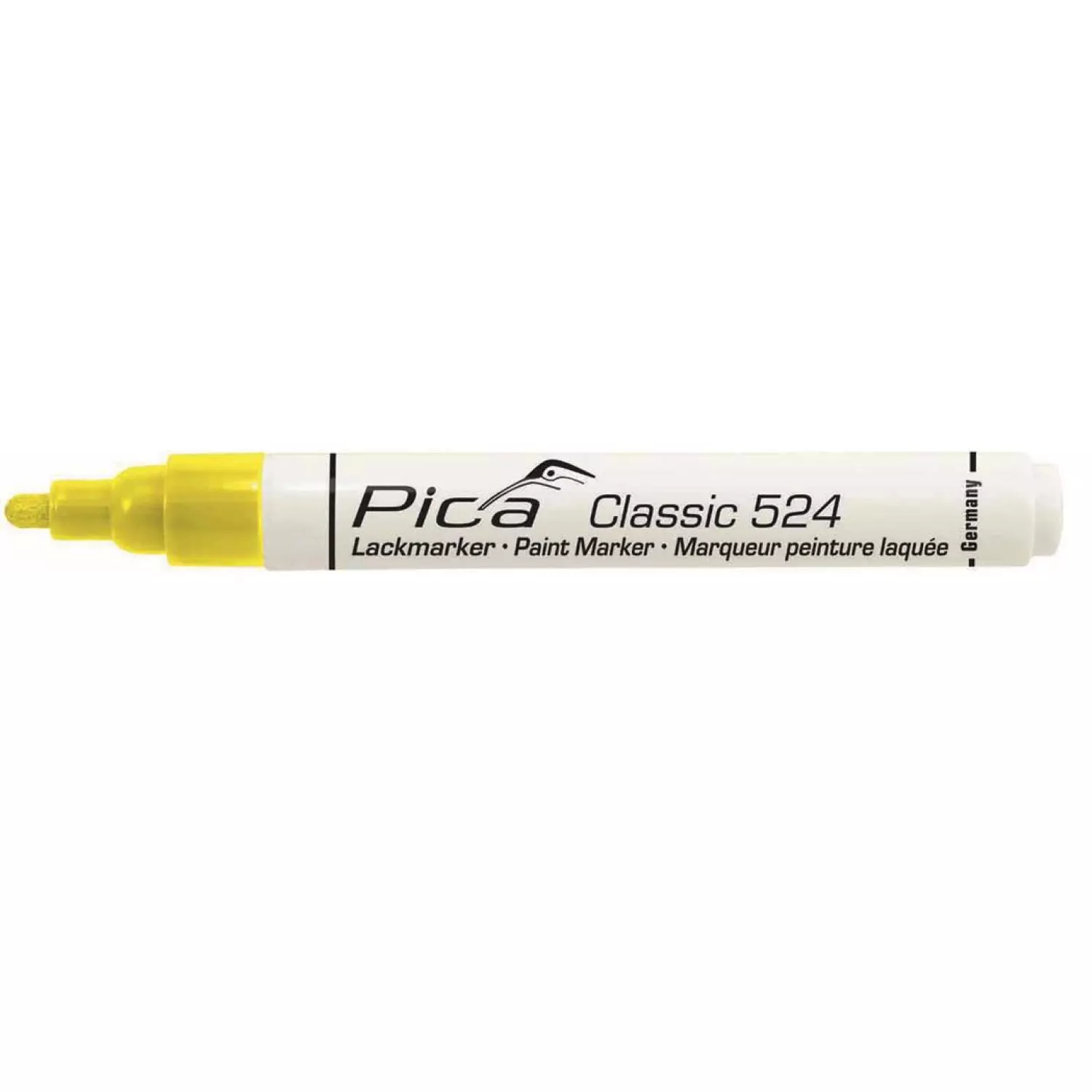 Pica 524/44 Marqueur peinture - Rond - Jaune - 2-4mm-image