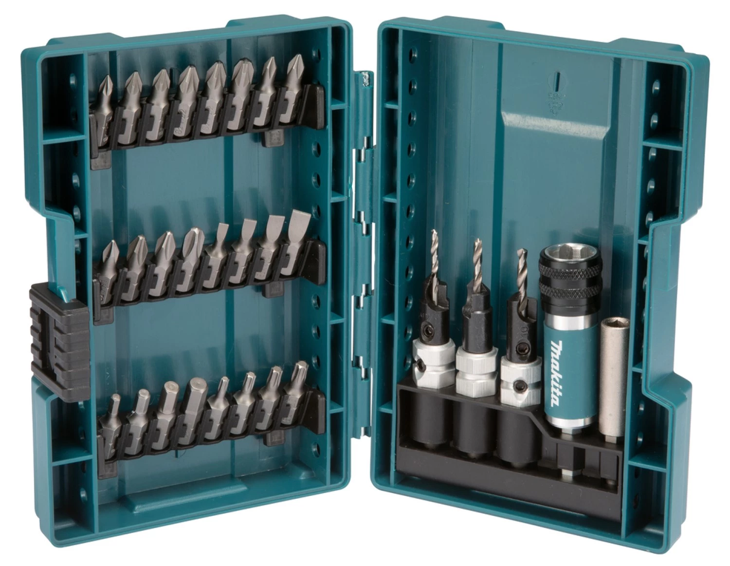 Makita D-73477 29-delige boor-/schroefbitset met Quad Driver-image