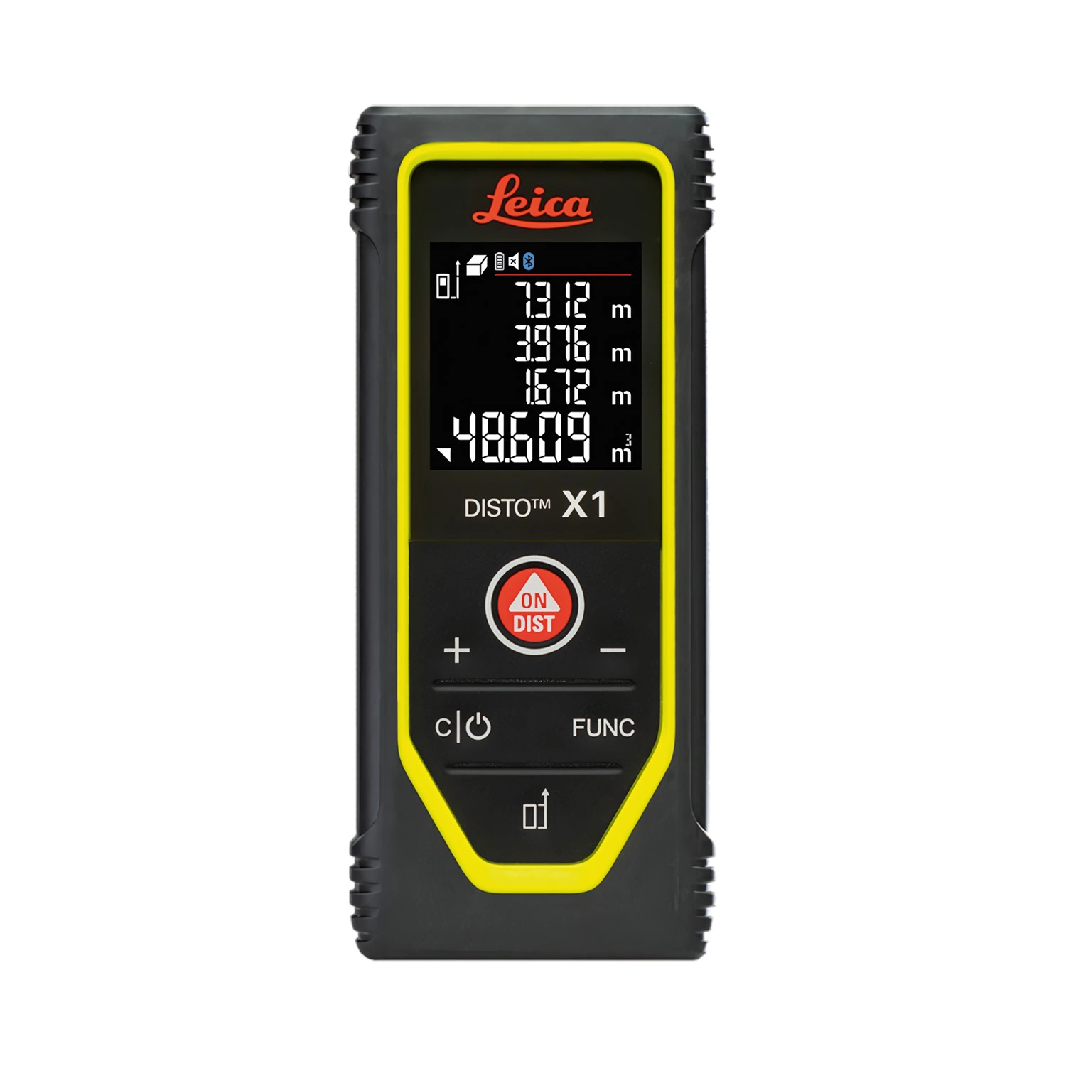 Leica X1-1 Afstandsmeter in tas - Bluetooth / NFC - rood - 100m - IP65-image