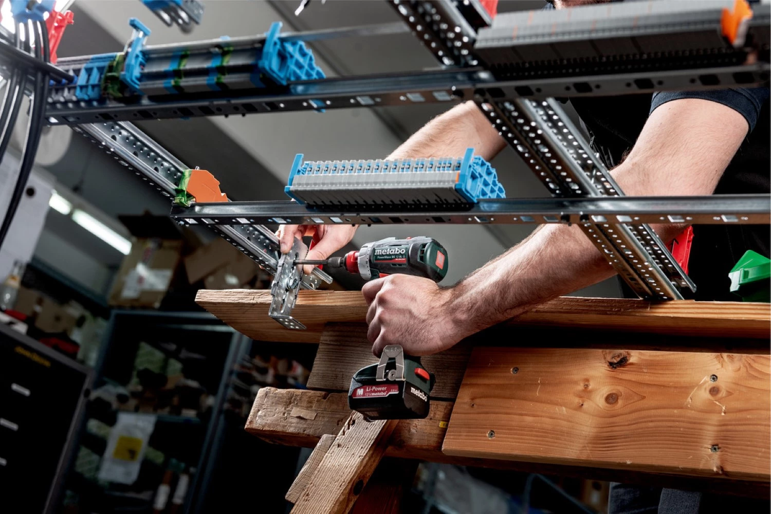Metabo PowerMaxx BS 12 BL Q 12V LiHD accu boor-/schroefmachine set (2x 4,0Ah accu) in metaBOX - koolborstelloos-image