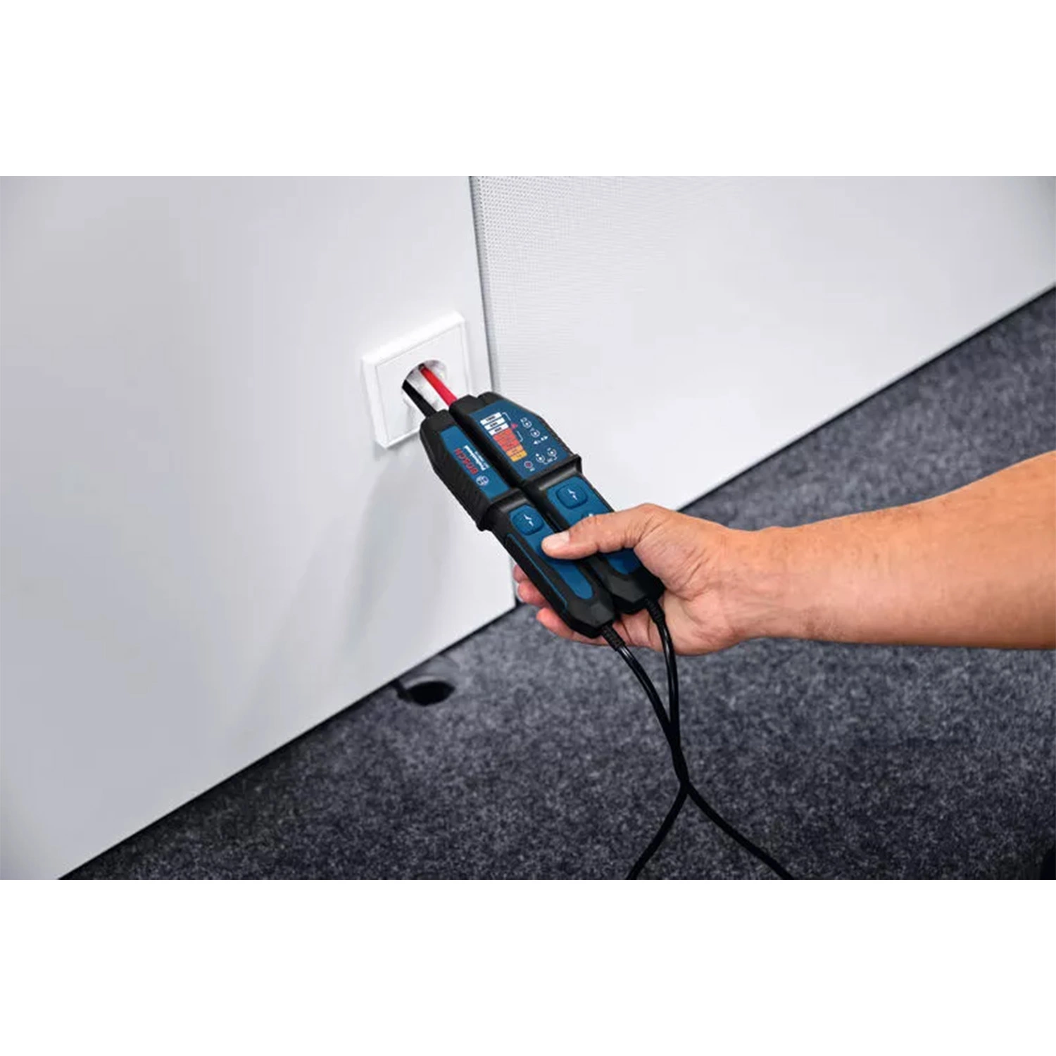 Bosch GVT 1000-15 Contact spanningstester in etui - AC/DC 1000 V - CAT III 1000 V / CAT IV 600 V-image