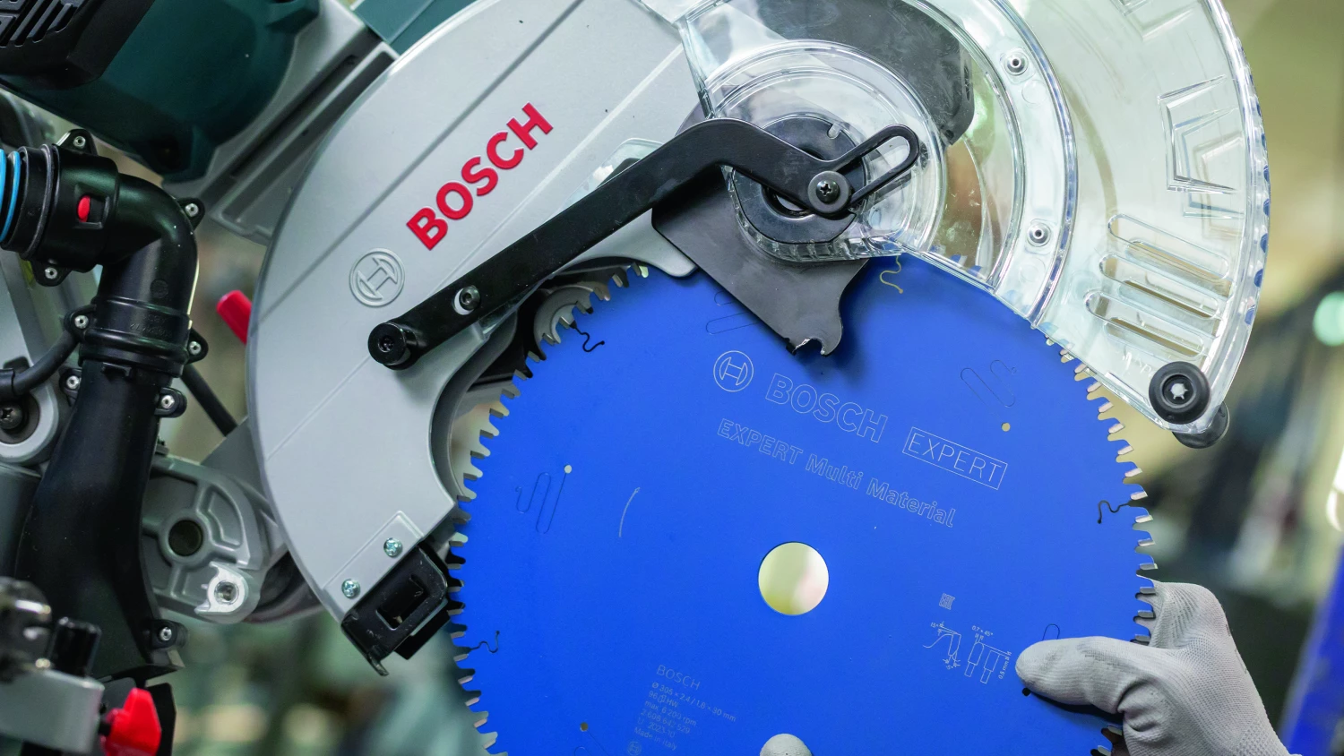 Bosch 2608642528 - Lame de Scie Circulaire Expert pour Multi Material, 254 x 30 x 2,4 mm, 80D-image