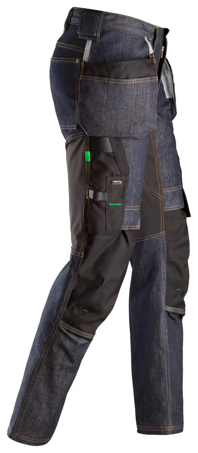 Snickers 6955 RuffWork Denim Werkbroek+ met Holsterzakken - Denimblauw - 044