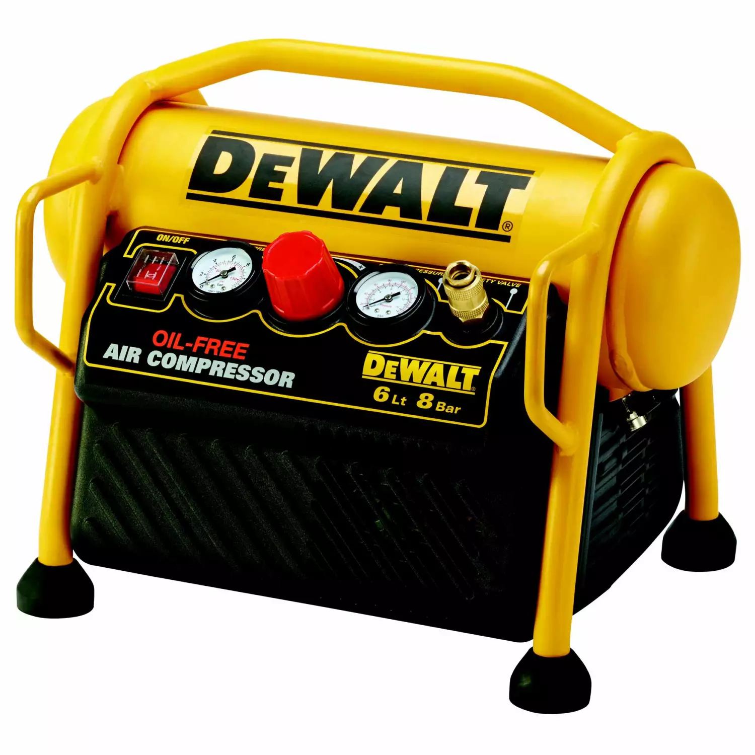 DeWalt DPC6MRC Draagbare compressor - 6L - 8 bar - Euro-image