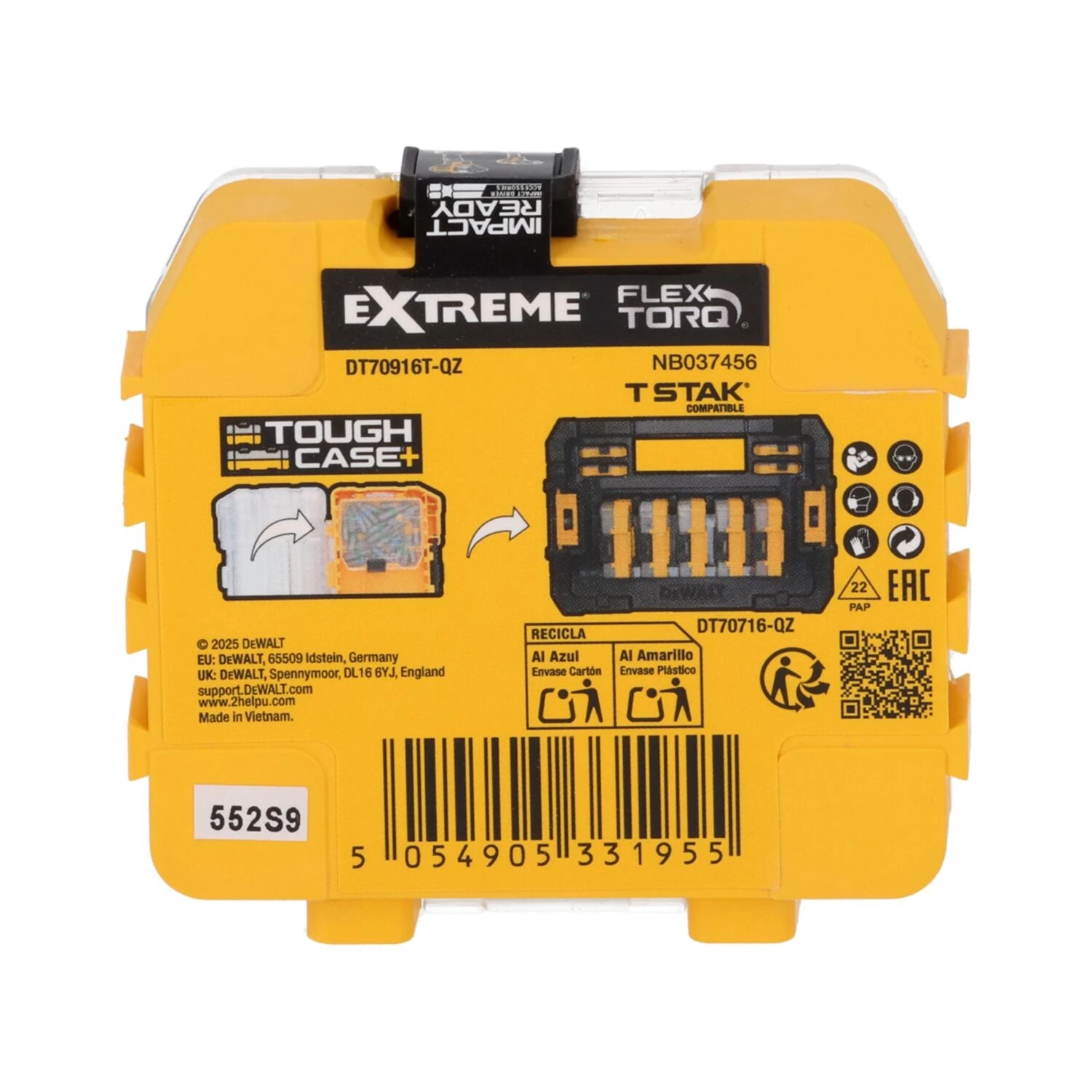 DeWALT DT70916T-QZ Flextorq schroefbits T25 - 15st-image