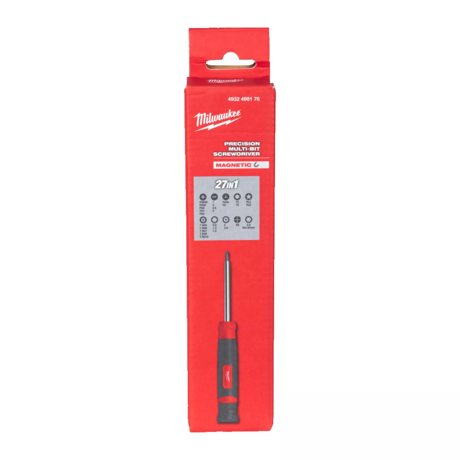 Milwaukee 4932498176 Precisie schroevendraaier - 27 in 1 multi-bit-image