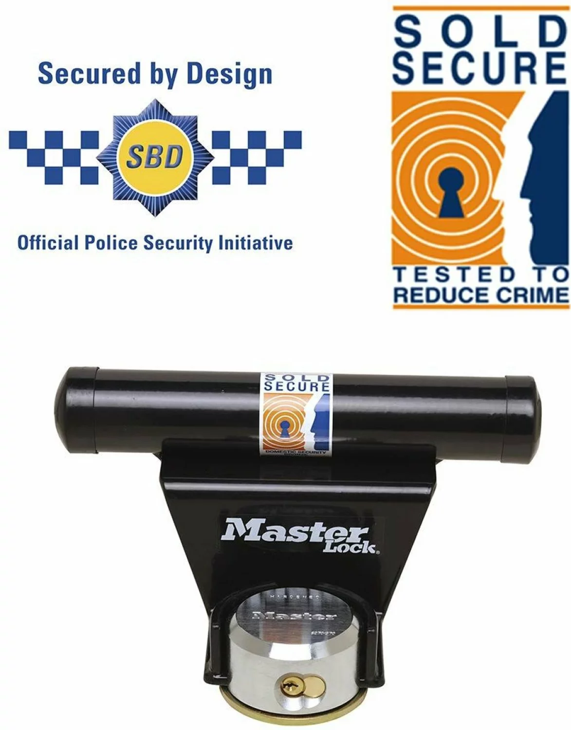 Master Lock 1488EURDAT Anti inbraakslot voor garage - 71mm-image