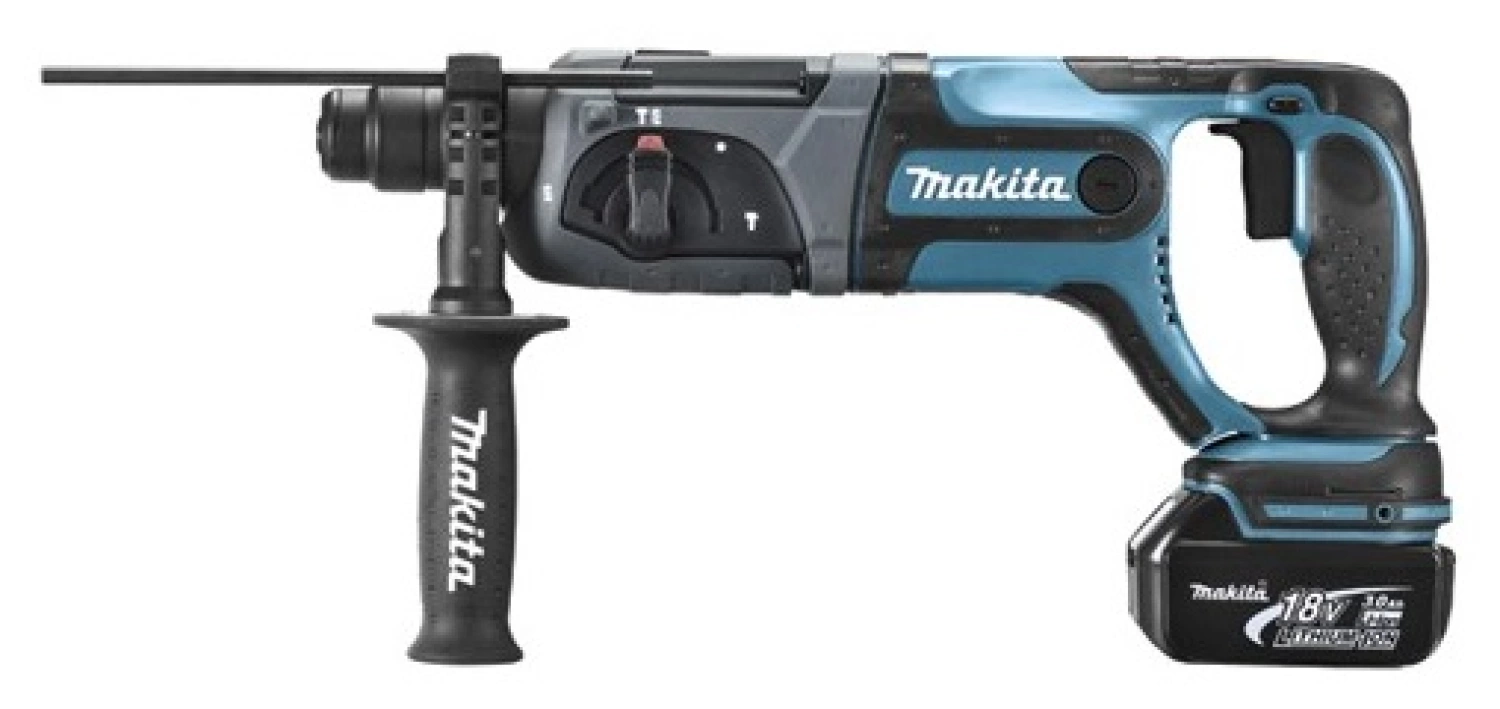 Makita BHR241RFJ -Perfo-burineur - Set - - 18V Sans fil - Batterie rechargeable - SDS-Plus - 2J-image
