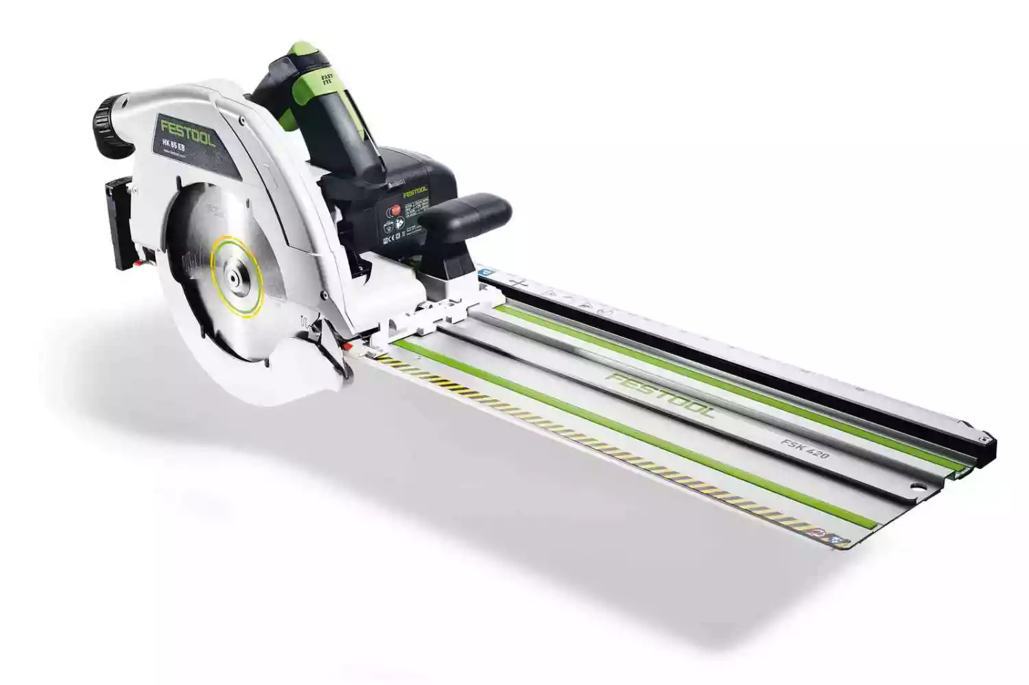 Festool HK 85 EB-Plus-FS Pendelkapzaagmachine incl. geleiderail in systainer - 1900W - 230mm-image