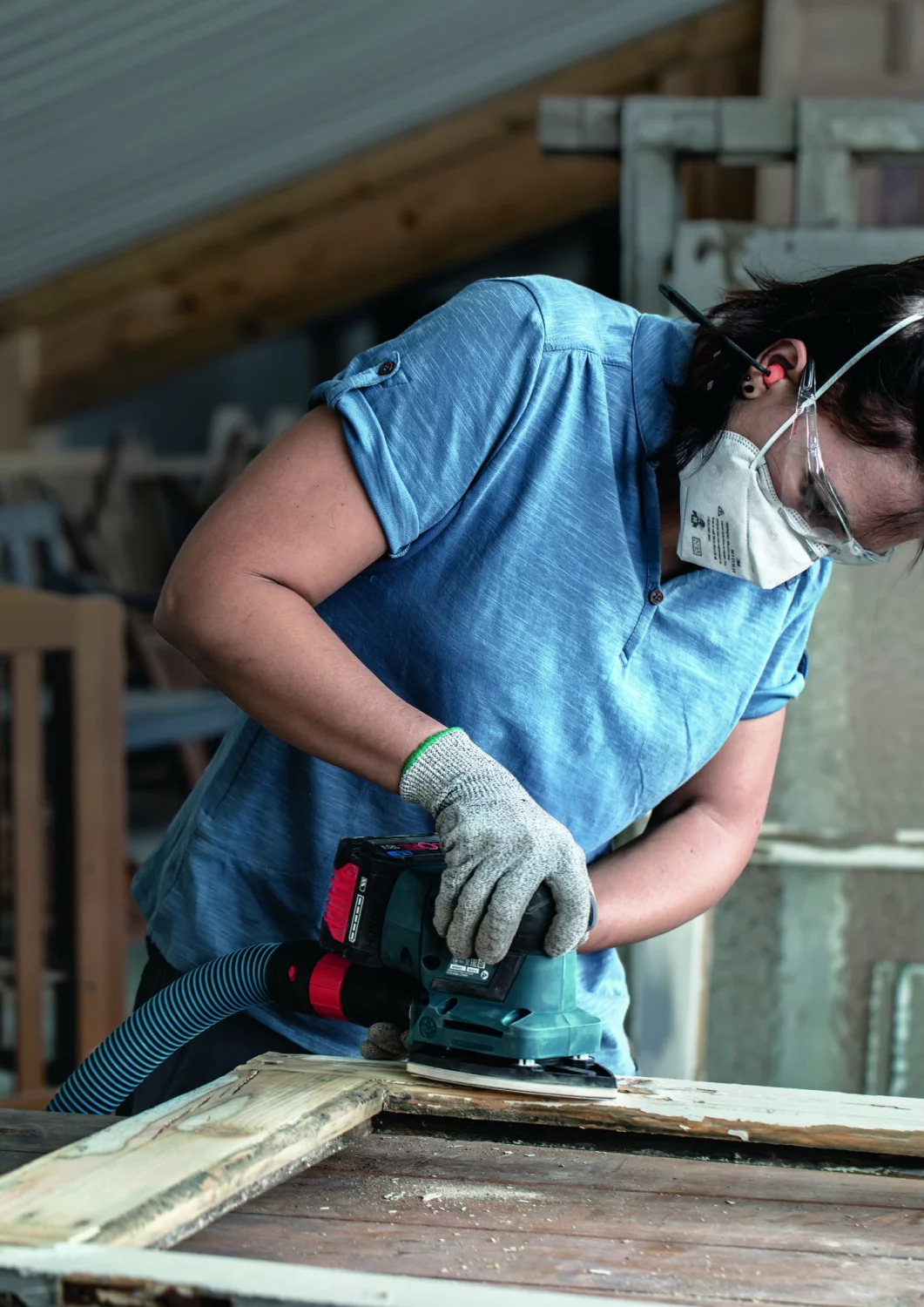 Bosch 2608900901 EXPERT C470 schuurpapierrol voor handmatig schuren - 115 mm x 5 m - K240-image