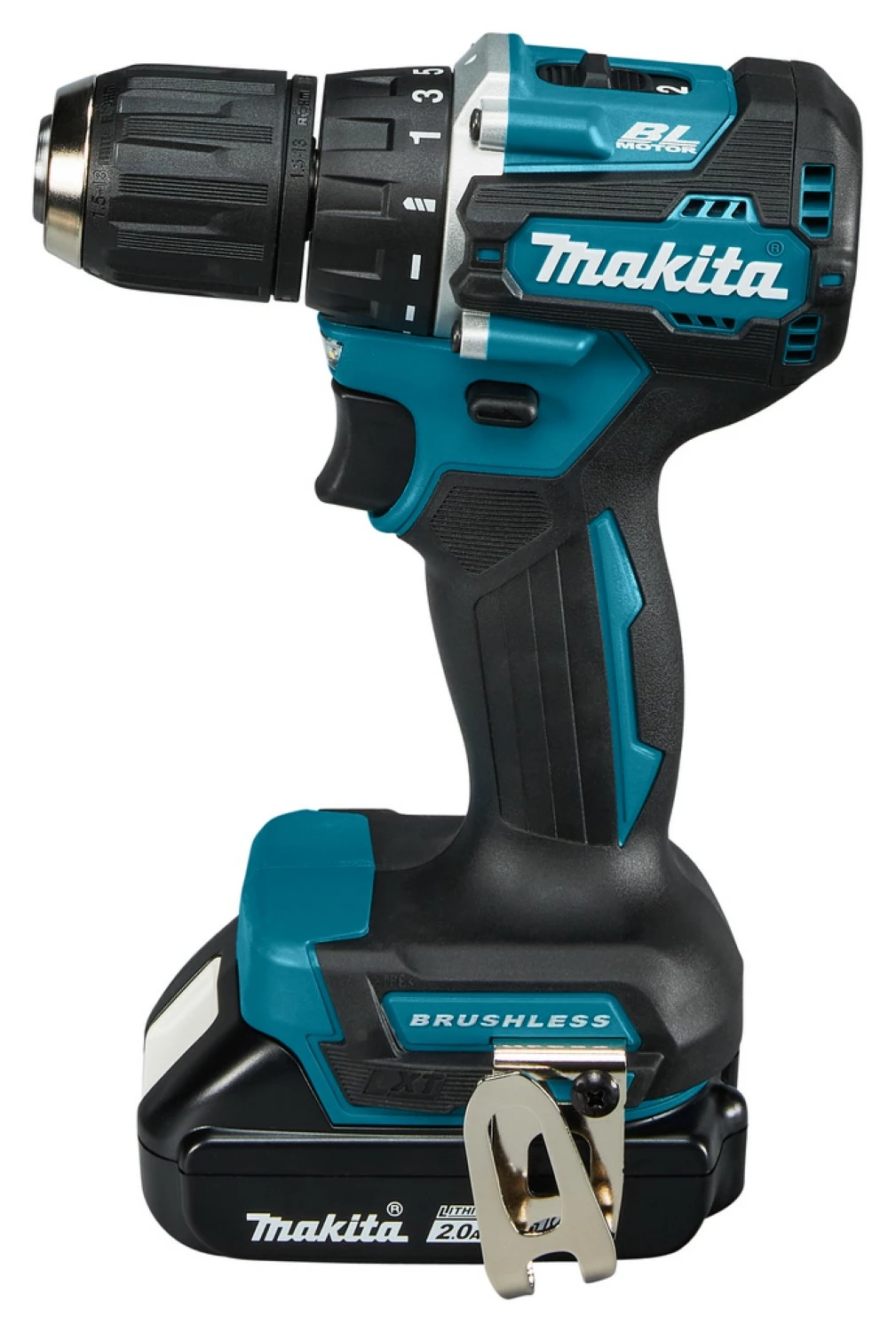 Makita DDF487RAJ 18V Li-Ion accu boor-/schroefmachine set (2x 2,0Ah) in Mbox - 13mm - koolborstelloos-image