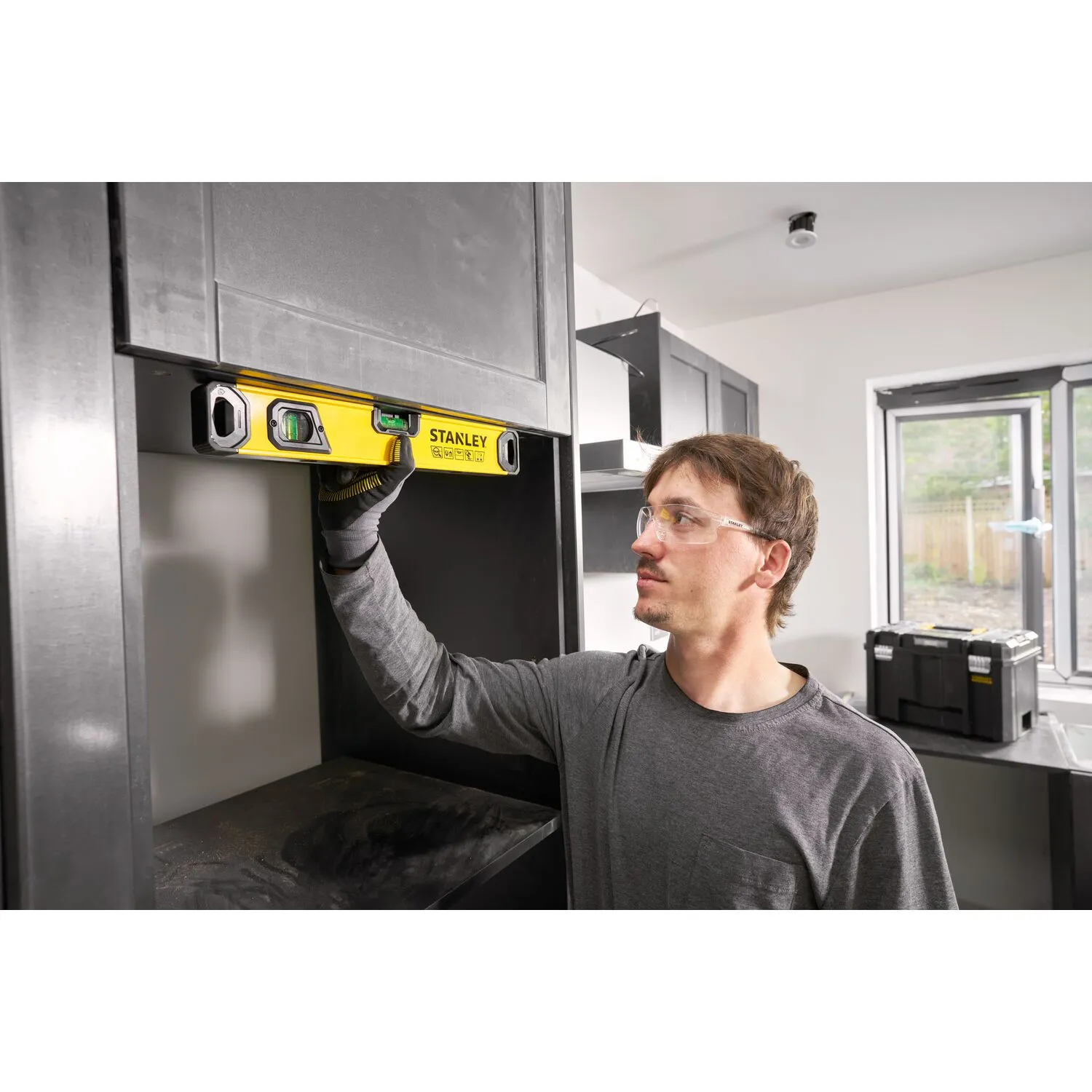 Stanley STHT41716-0 Boxbeam waterpas - magnetisch - 400mm