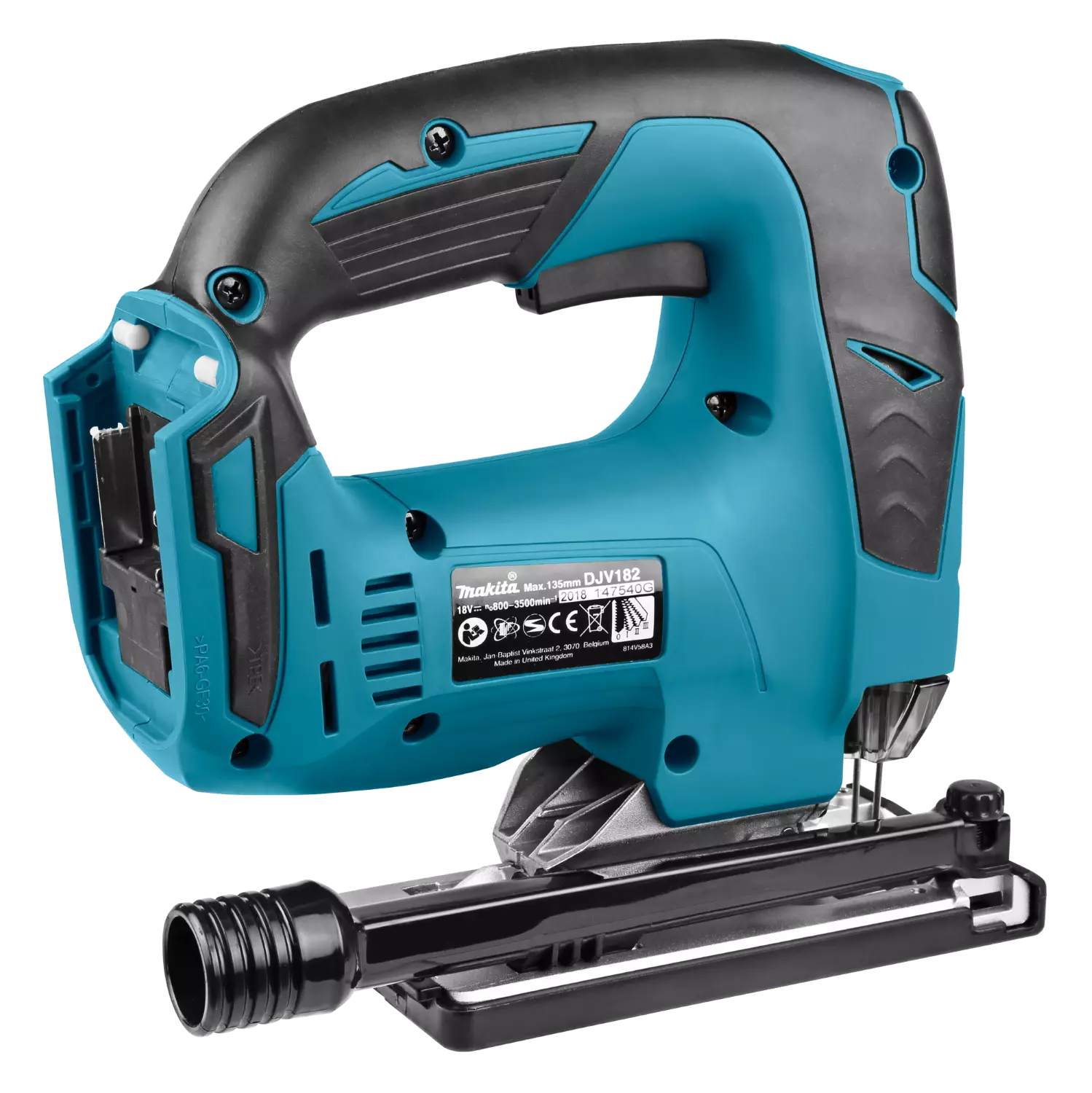 Makita DJV182RMJ 18V Li-Ion Accu decoupeerzaag set (2x 4.0Ah accu) in Mbox - D-greep - variabel - koolborstelloos-image