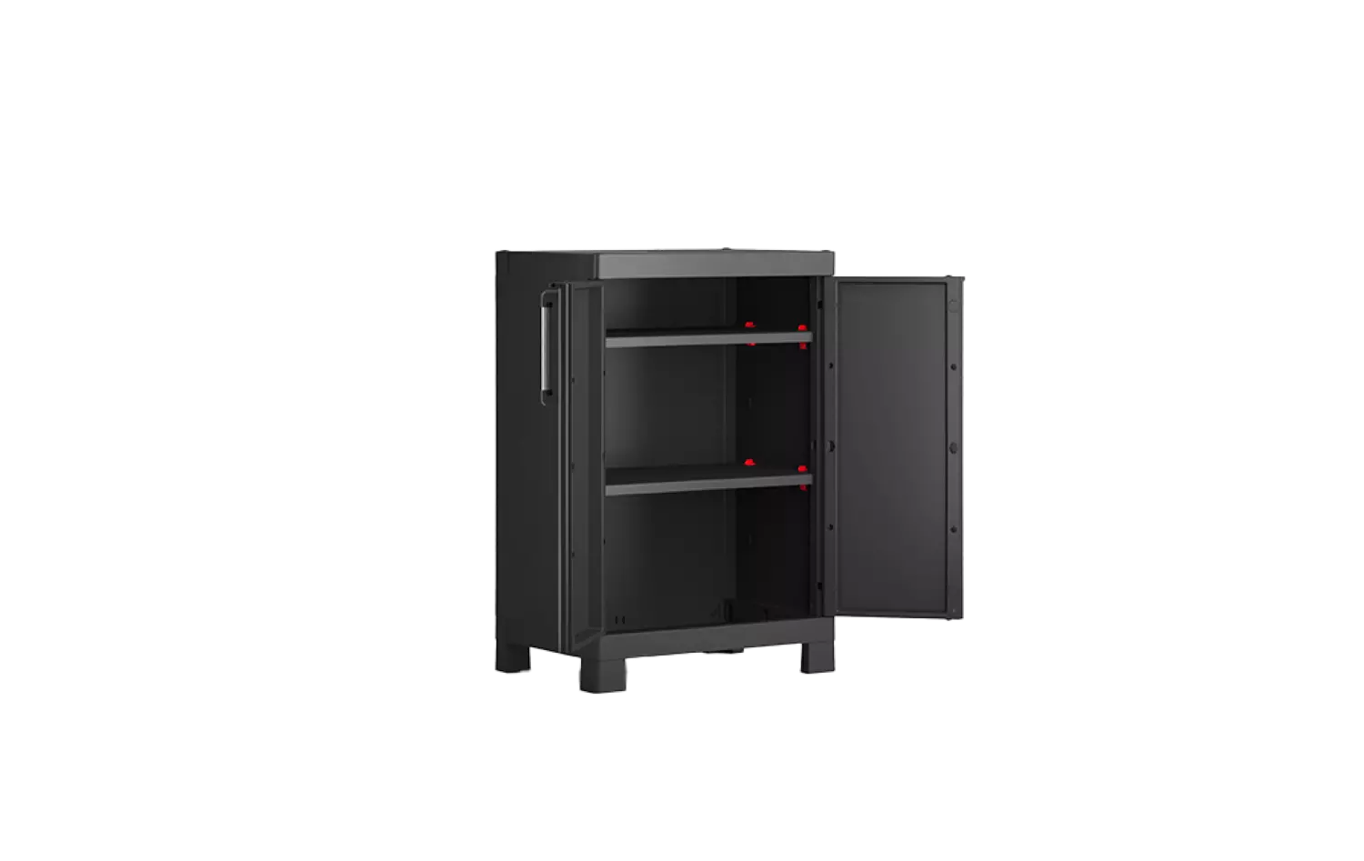 Keter 249799 Armoire de rangement basse Detroit - 45 x 65 x 97 cm-image