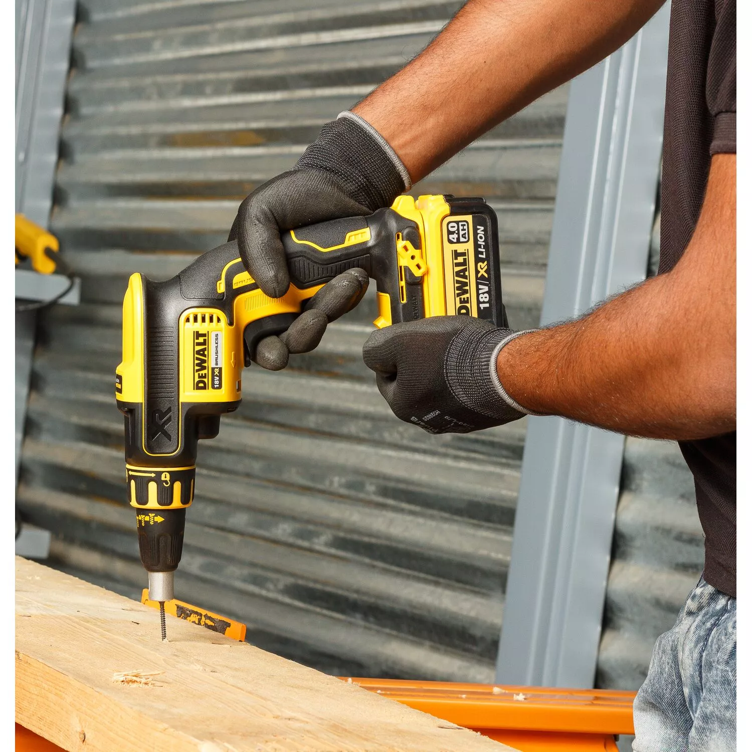 DeWALT DCF620NT Visseuse plaques de plâtre sans fil 18V Li-Ion (machine seule) dans TSTAK - Moteur brushless-image